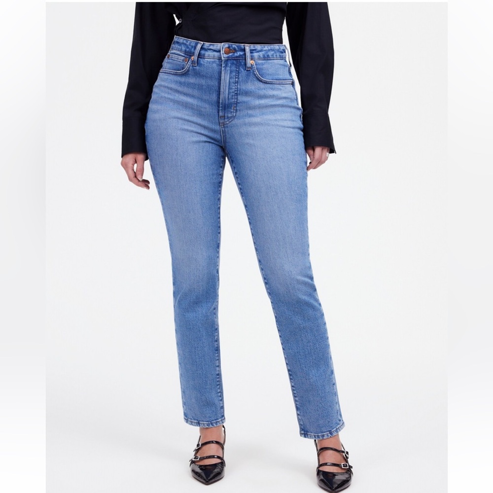 NWT! Madewell The Curvy Mid-Rise Perfect Vintage Jean Size 25 - Picture 2 of 13